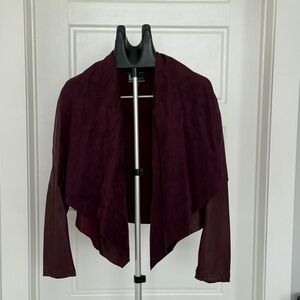 Kut from the Kloth Deep Burgundy Poncho